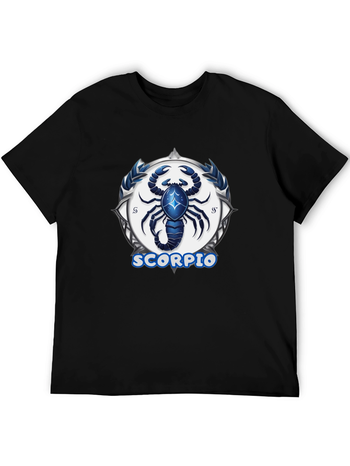 Scorpio Zodiac Graphic Tee - Black