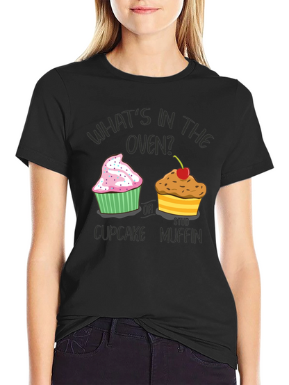 Whats in the Oven? Pregnancy Reveal T-Shirt