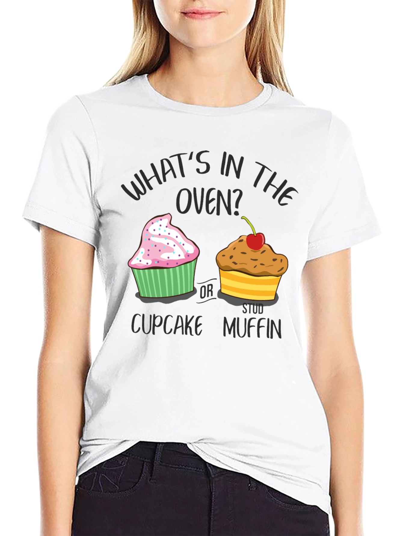 Whats in the Oven? Pregnancy Reveal T-Shirt