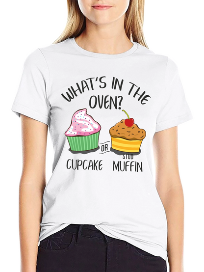 Whats in the Oven? Pregnancy Reveal T-Shirt