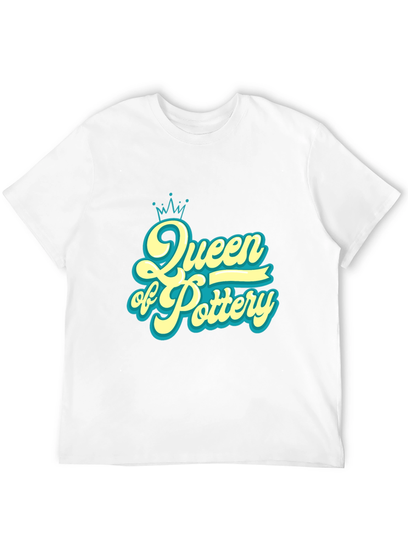 Queen of Pottery Black Graphic T-Shirt