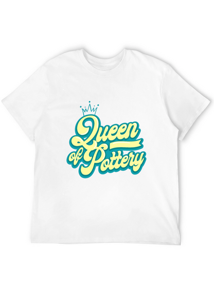 Queen of Pottery Black Graphic T-Shirt