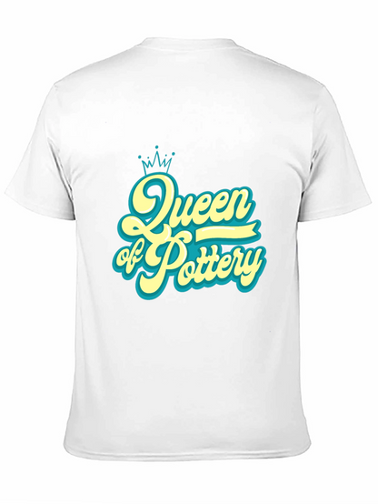 Queen of Pottery Black Graphic T-Shirt