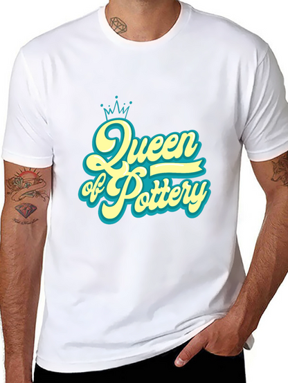 Queen of Pottery Black Graphic T-Shirt