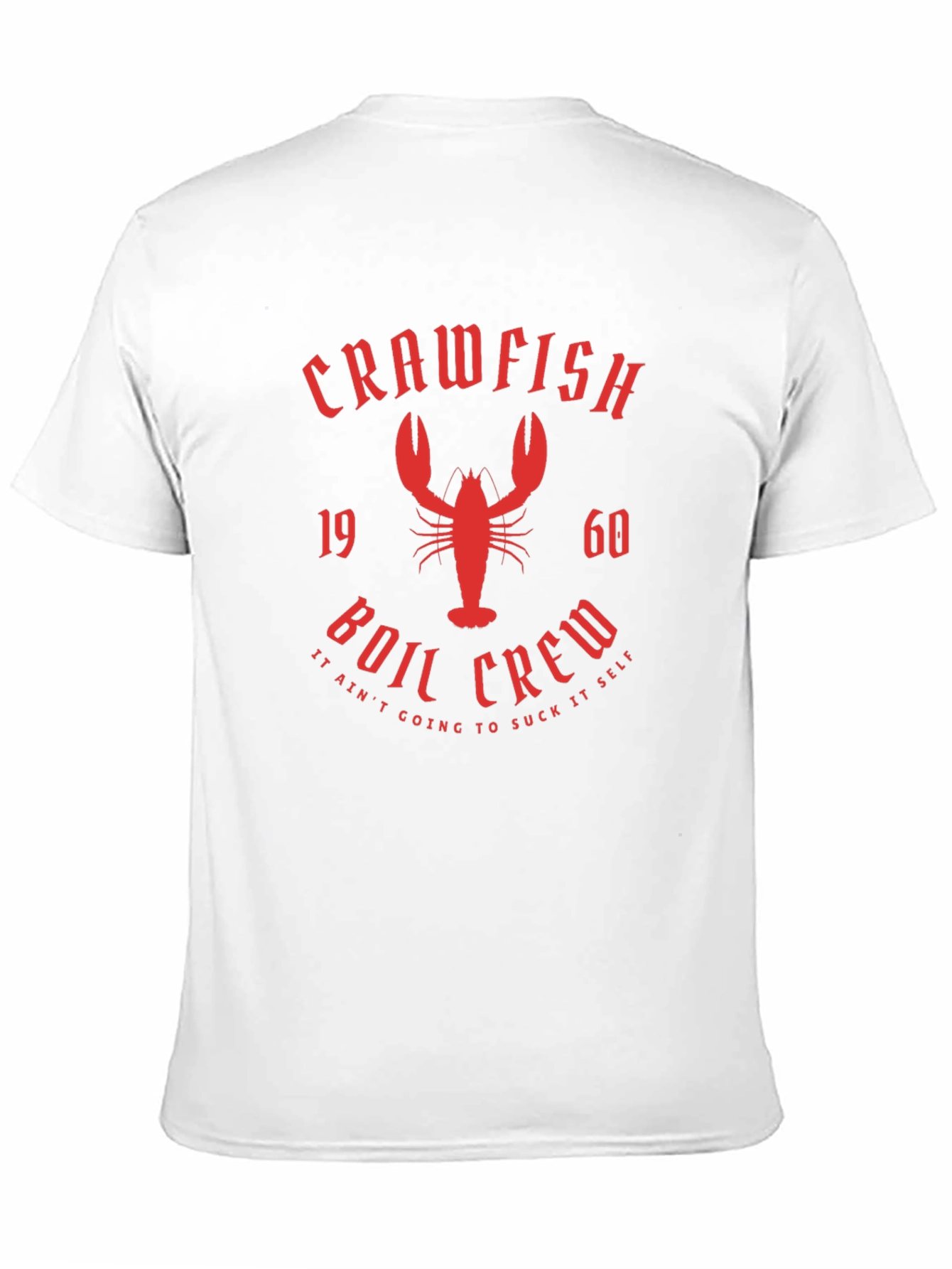 Crawfish Boil Crew Graphic T-Shirt - Black