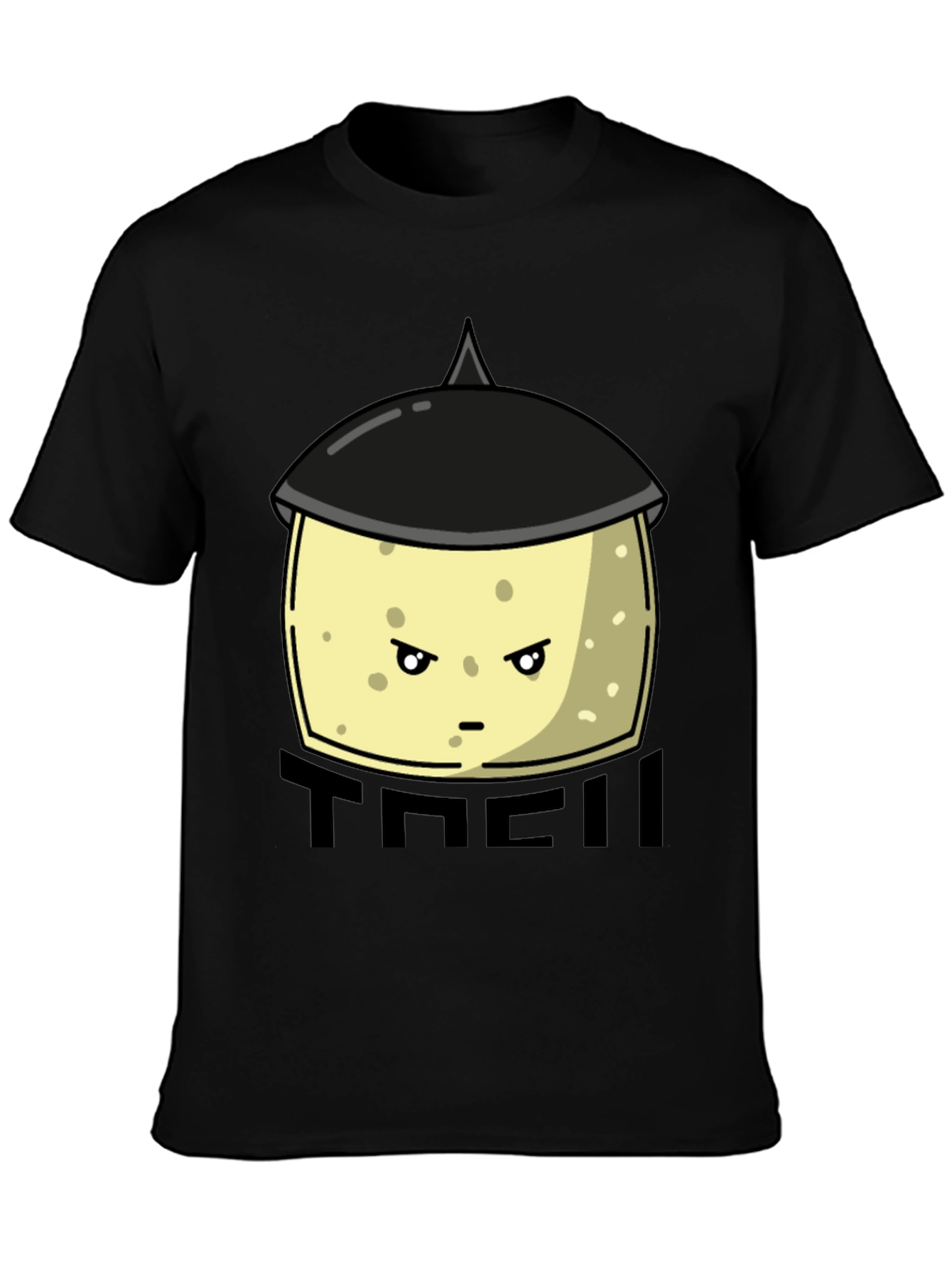 Funny Tofu Chef Cartoon Graphic Tee