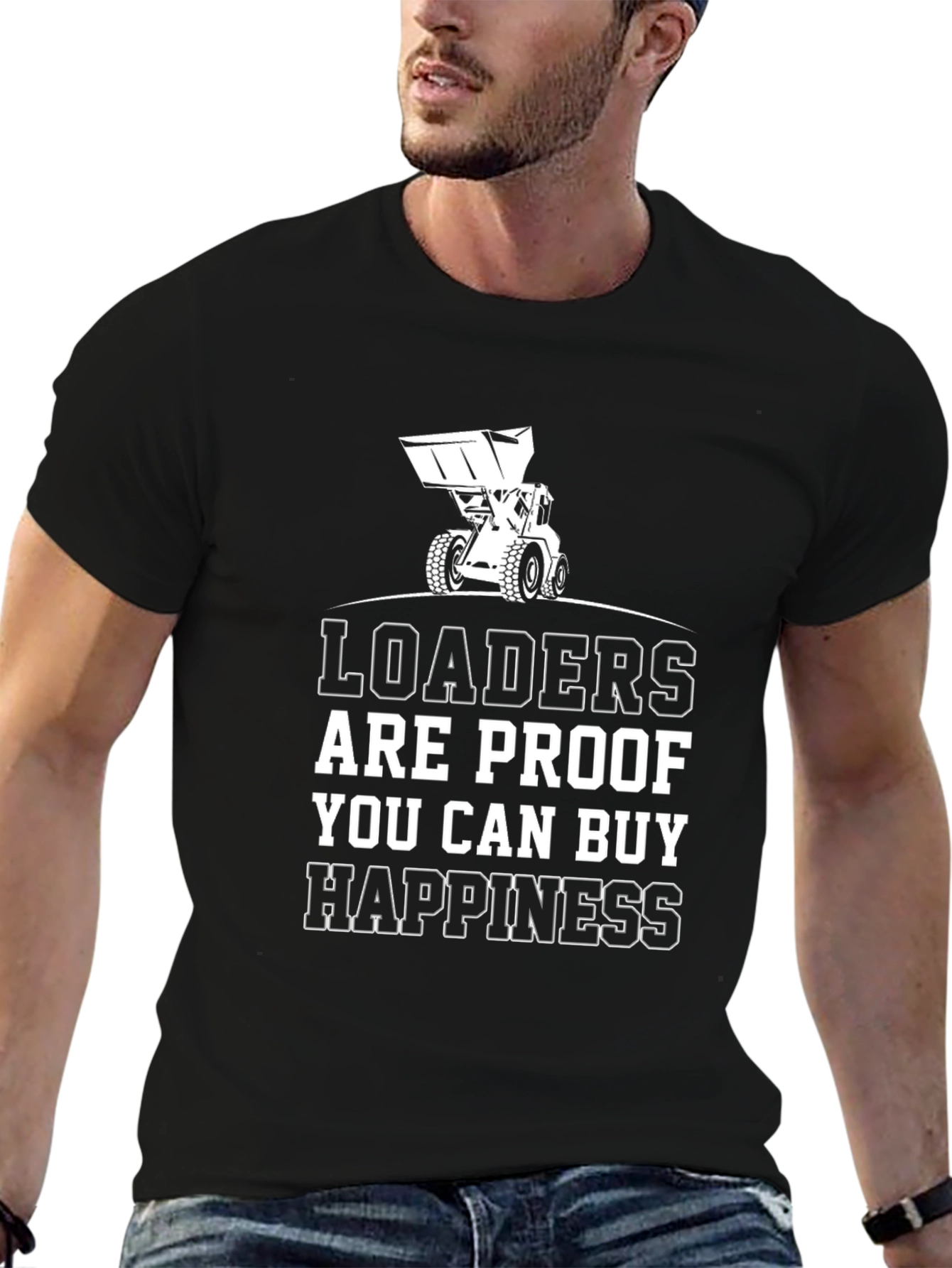 Loaders Buy Happiness Graphic T-Shirt