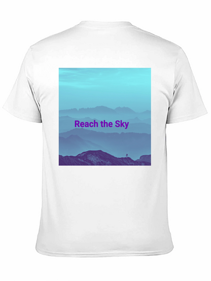 Reach the Sky Graphic T-Shirt - Mens Black Tee