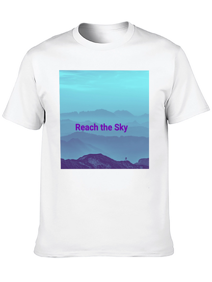 Reach the Sky Graphic T-Shirt - Mens Black Tee