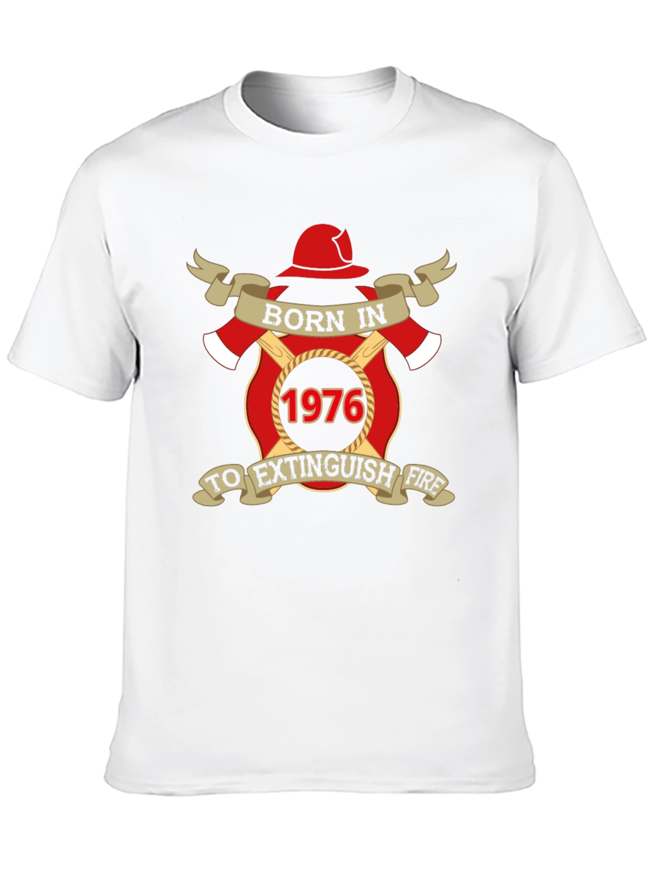 Born in 1976 Firefighter T-Shirt
