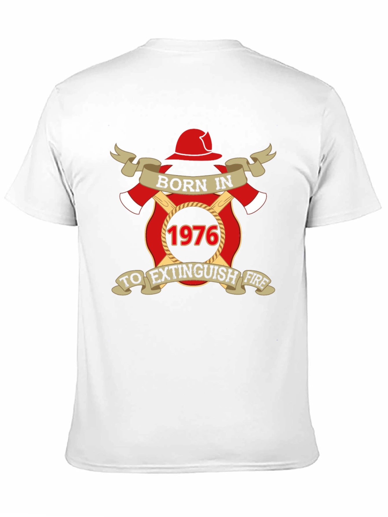 Born in 1976 Firefighter T-Shirt