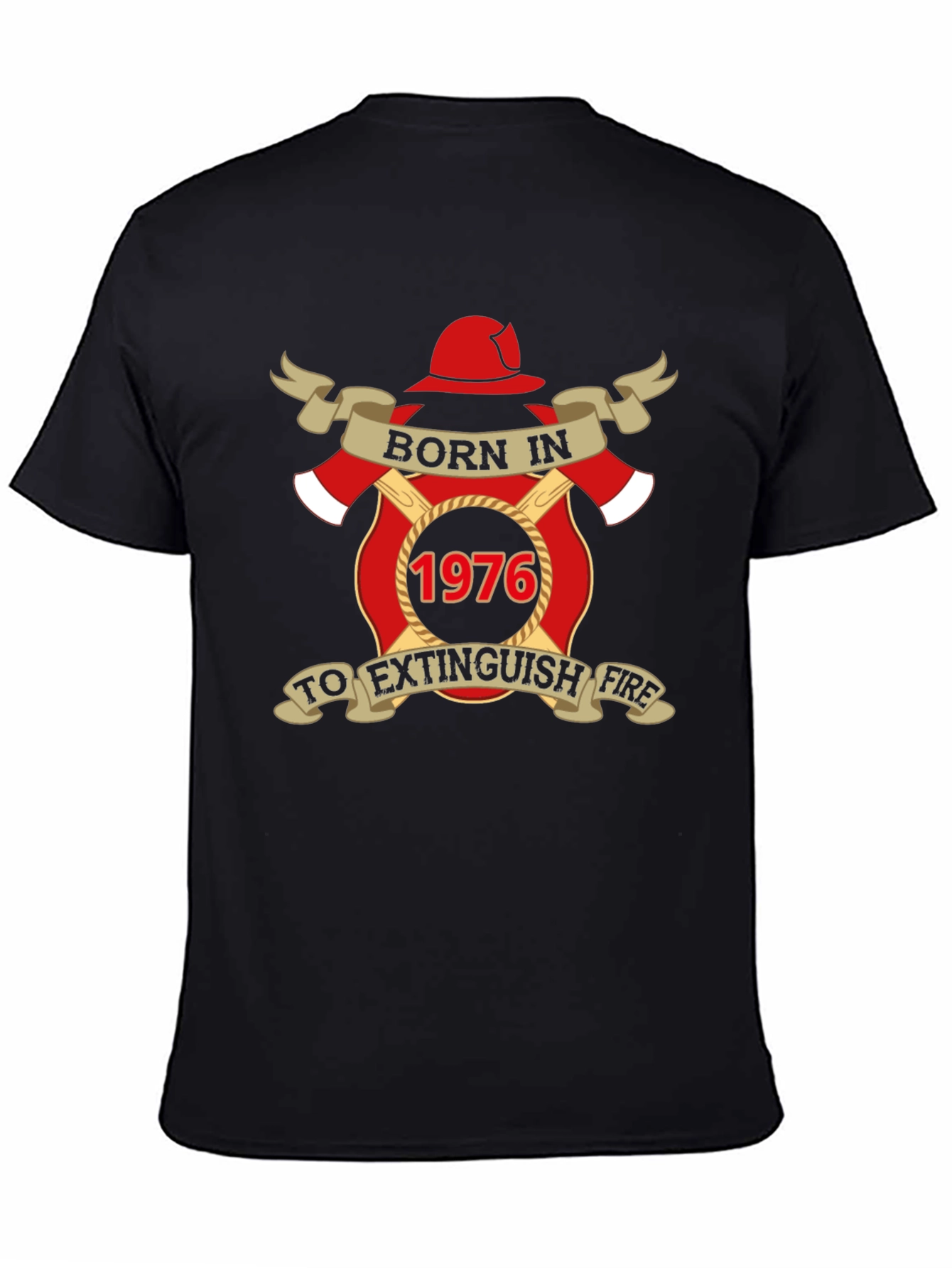 Born in 1976 Firefighter T-Shirt