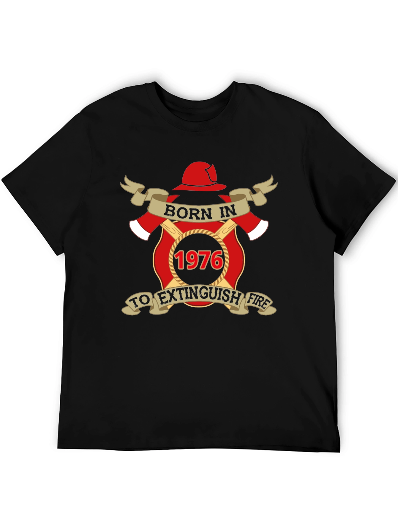 Born in 1976 Firefighter T-Shirt