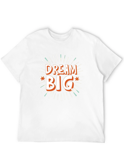 Dream Big Black Graphic Tee