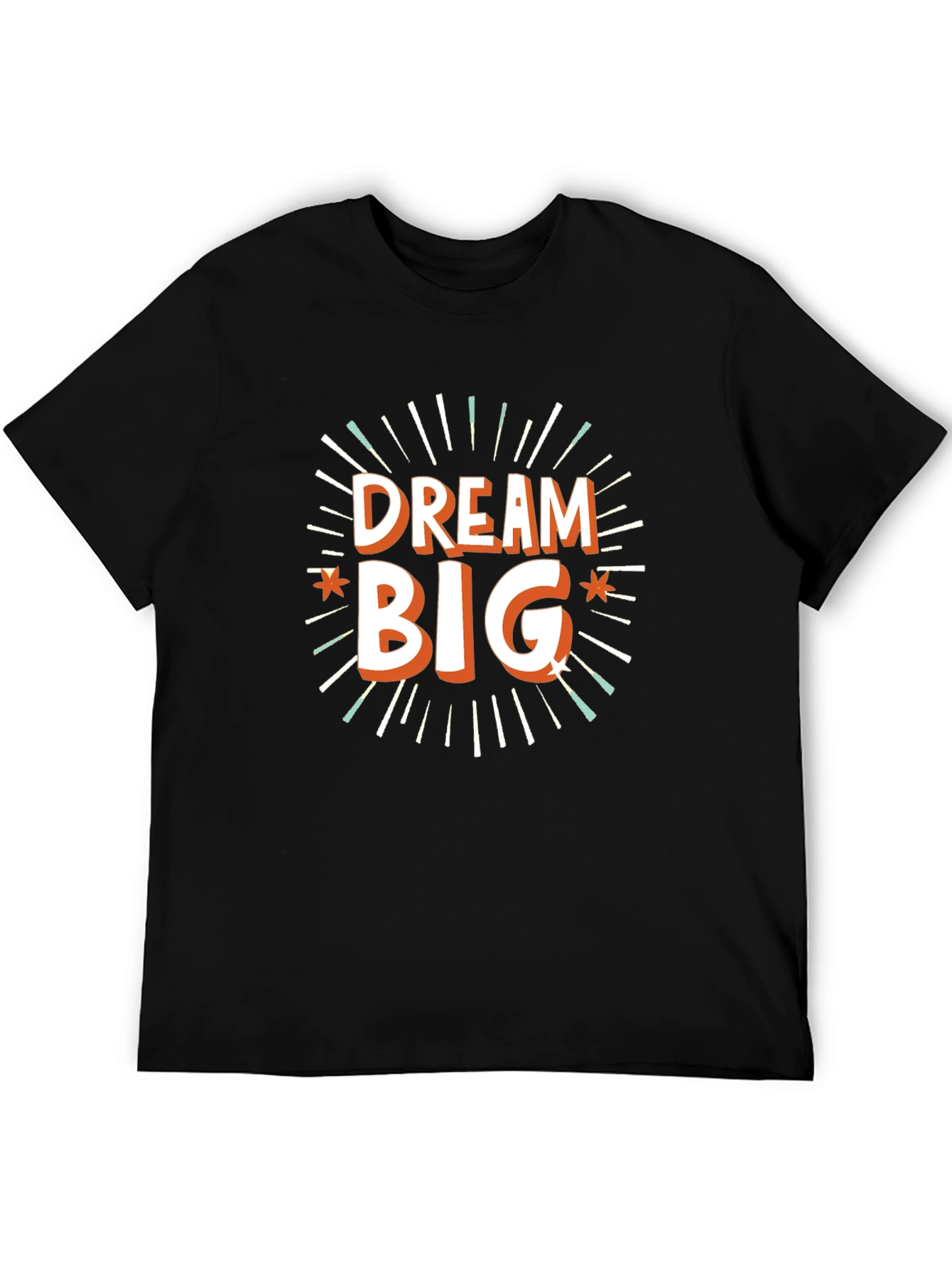 Dream Big Black Graphic Tee