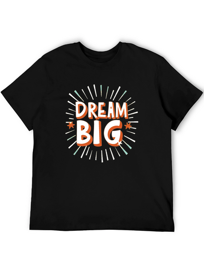 Dream Big Black Graphic Tee