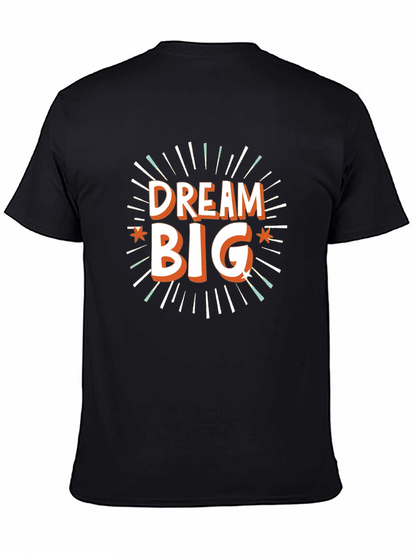 Dream Big Black Graphic Tee