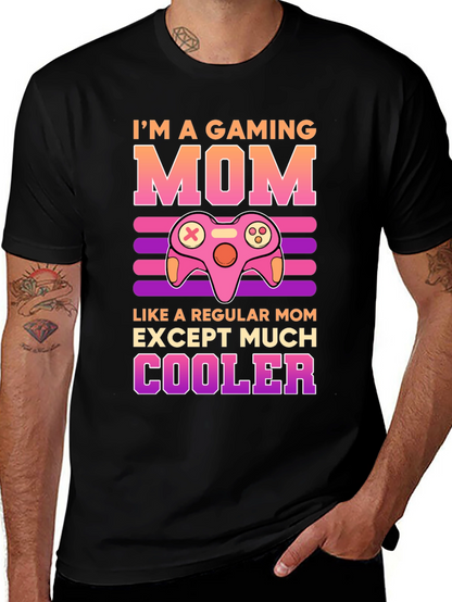 Gaming Mom Graphic T-Shirt - Gamer Mother Tee