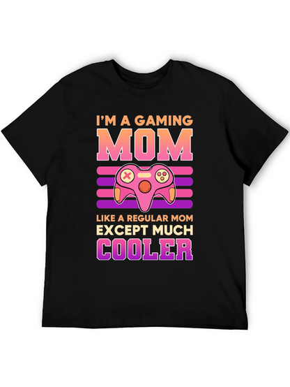 Gaming Mom Graphic T-Shirt - Gamer Mother Tee