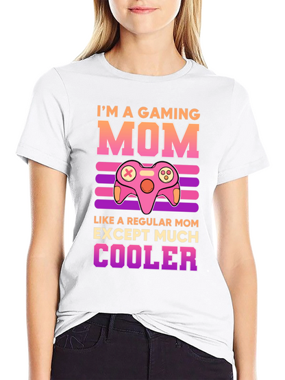 Gaming Mom Graphic T-Shirt - Gamer Mother Tee