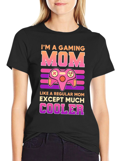 Gaming Mom Graphic T-Shirt - Gamer Mother Tee