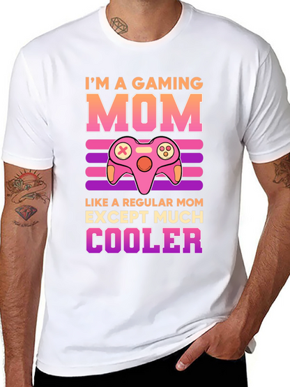 Gaming Mom Graphic T-Shirt - Gamer Mother Tee