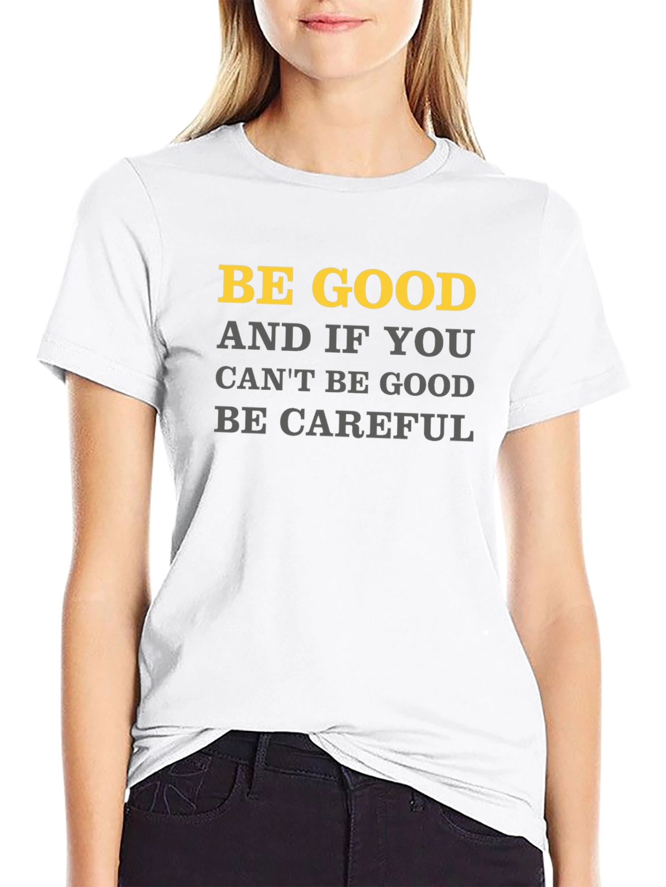 Be Good Graphic Tee - Mens Black T-Shirt