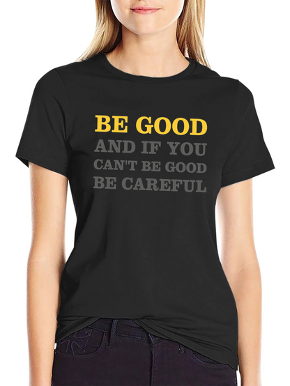 Be Good Graphic Tee - Mens Black T-Shirt