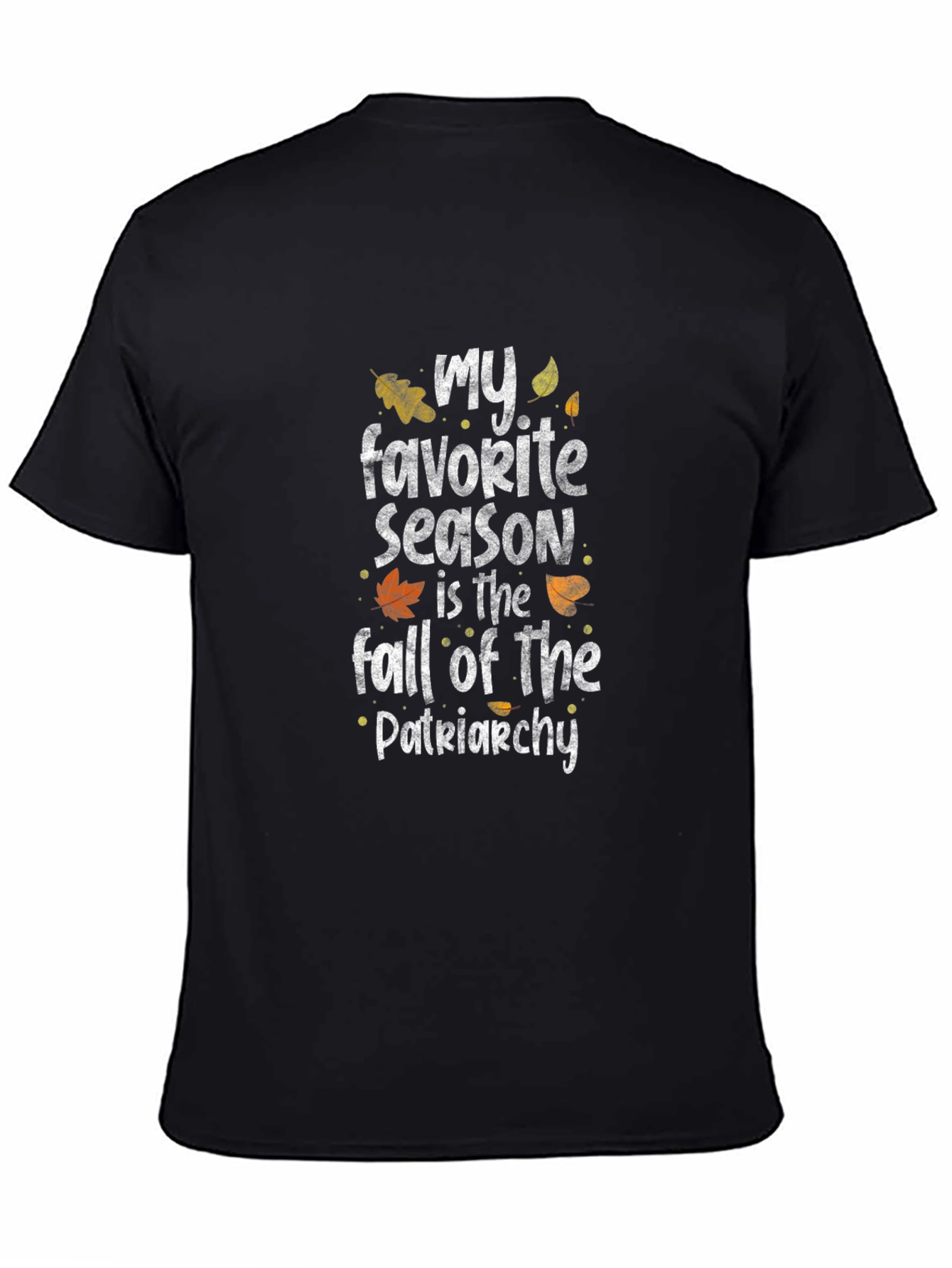 Fall of Patriarchy Graphic Tee - Black T-Shirt