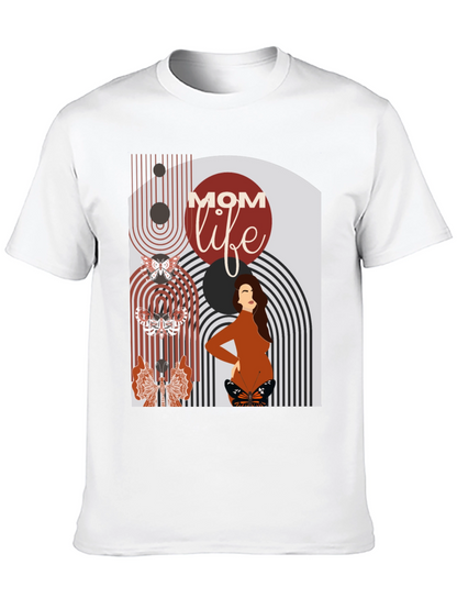 Mom Life Graphic Tee - Modern Maternity Style