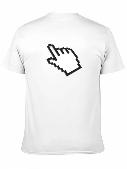 Cursor Graphic Black T-Shirt