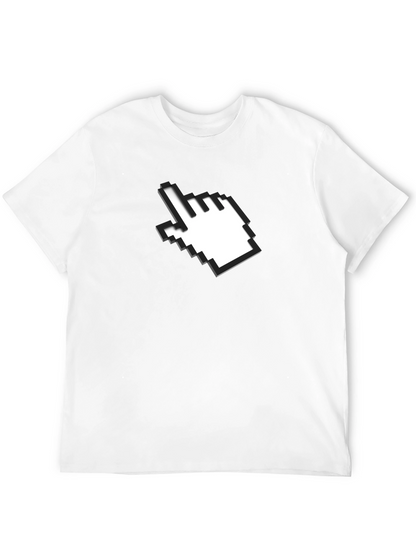 Cursor Graphic Black T-Shirt