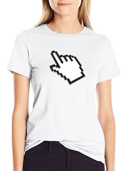 Cursor Graphic Black T-Shirt