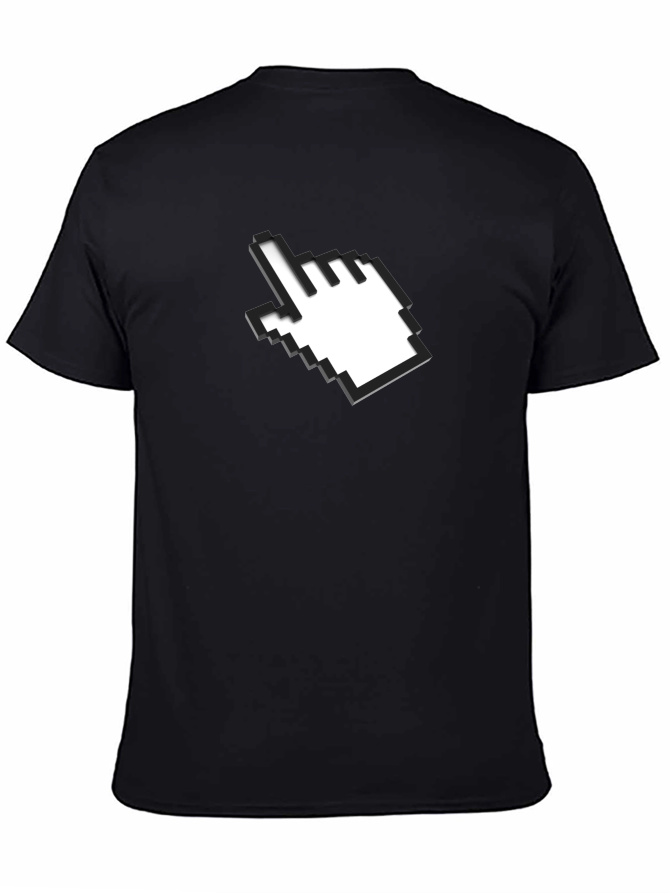 Cursor Graphic Black T-Shirt