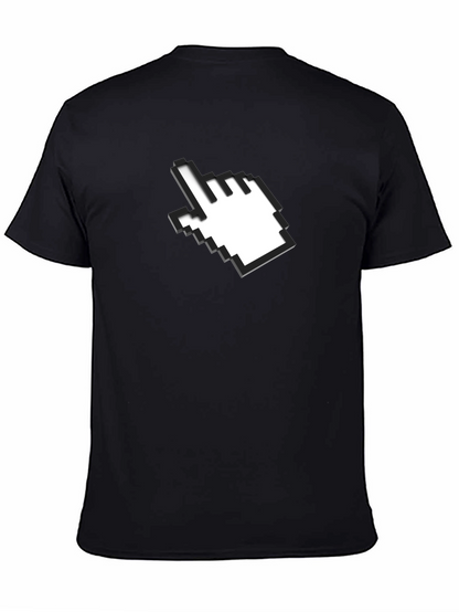 Cursor Graphic Black T-Shirt