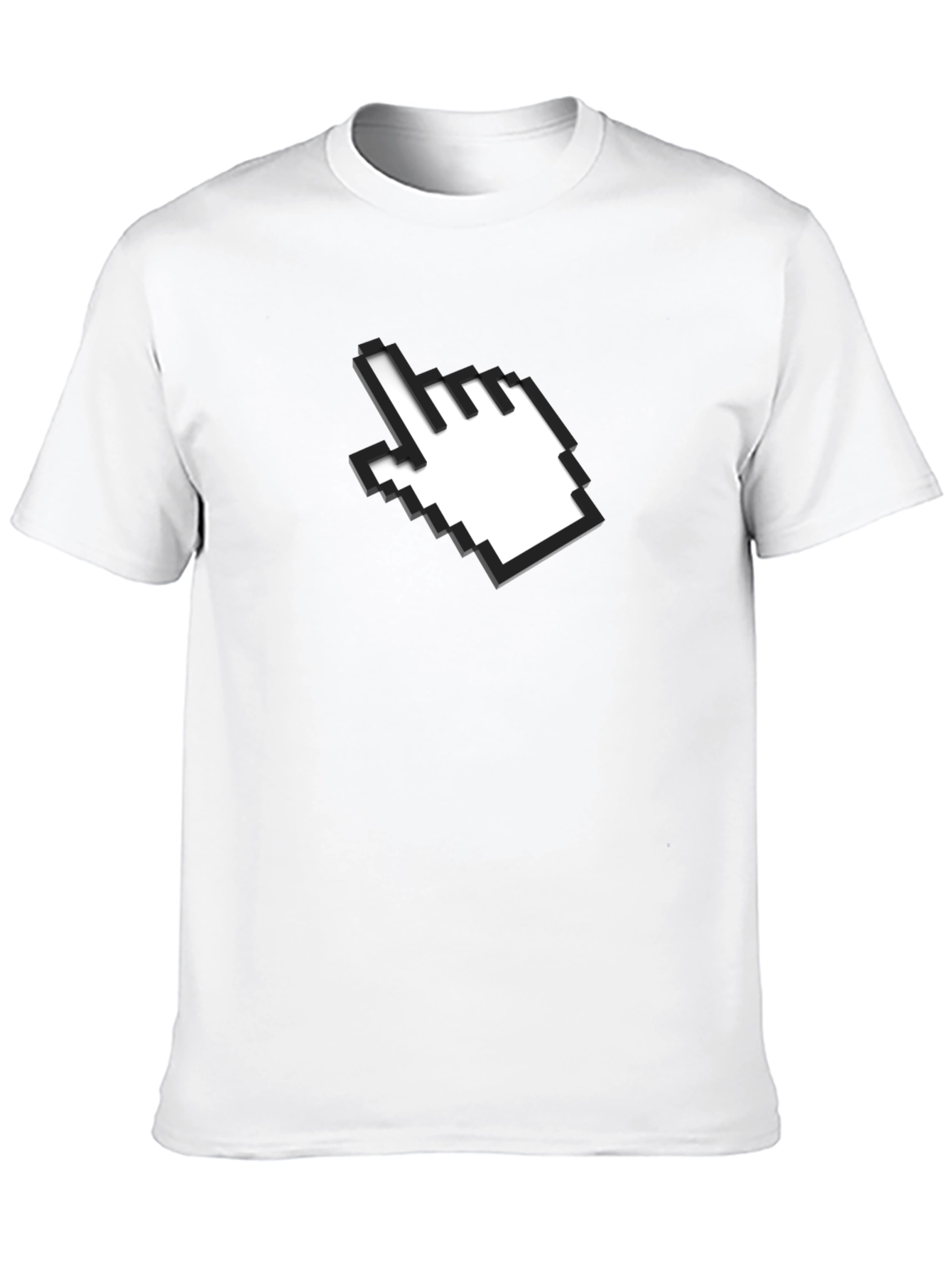 Cursor Graphic Black T-Shirt