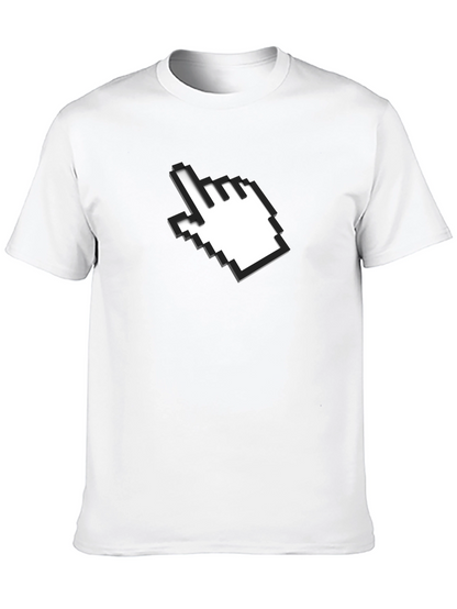 Cursor Graphic Black T-Shirt