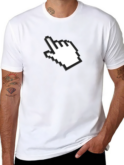 Cursor Graphic Black T-Shirt