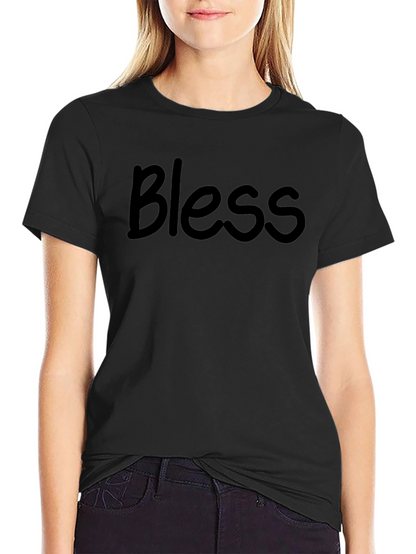 Bless Graphic Tee - Stylish Mens Black T-Shirt