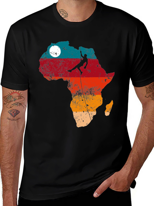 Africa Climbing T-Shirt - Adventure Tee