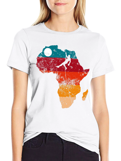 Africa Climbing T-Shirt - Adventure Tee