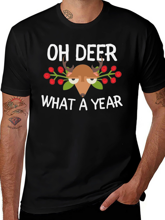 Oh Deer What a Year T-Shirt