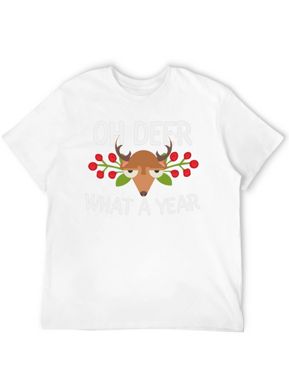Oh Deer What a Year T-Shirt