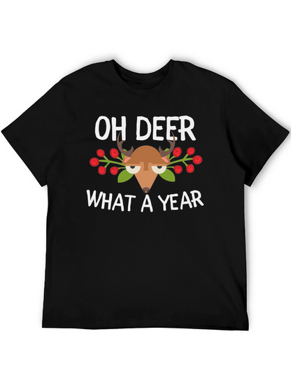 Oh Deer What a Year T-Shirt
