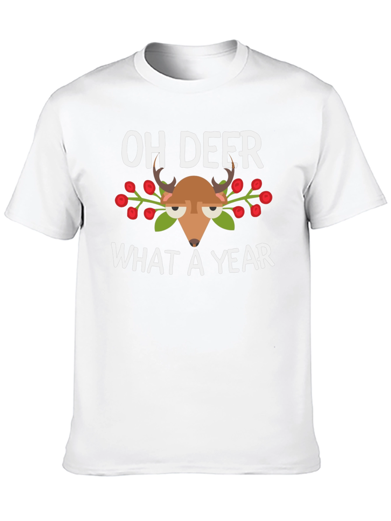 Oh Deer What a Year T-Shirt