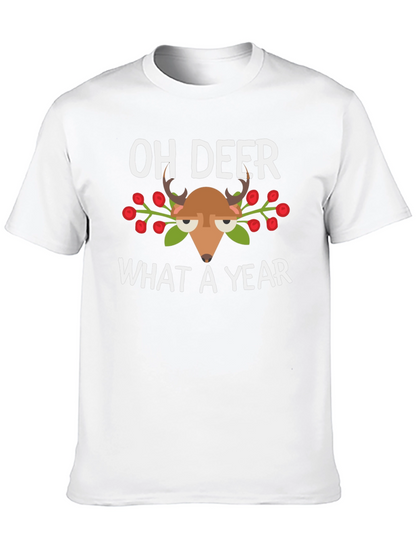 Oh Deer What a Year T-Shirt