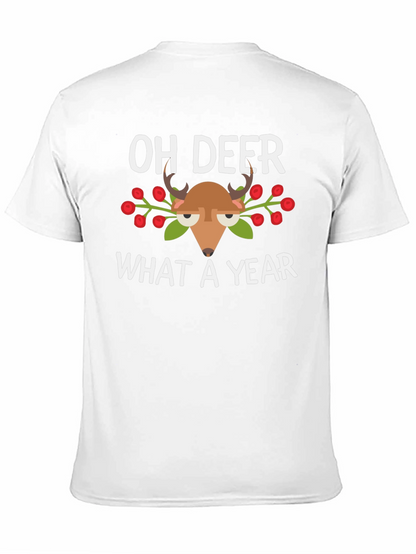 Oh Deer What a Year T-Shirt