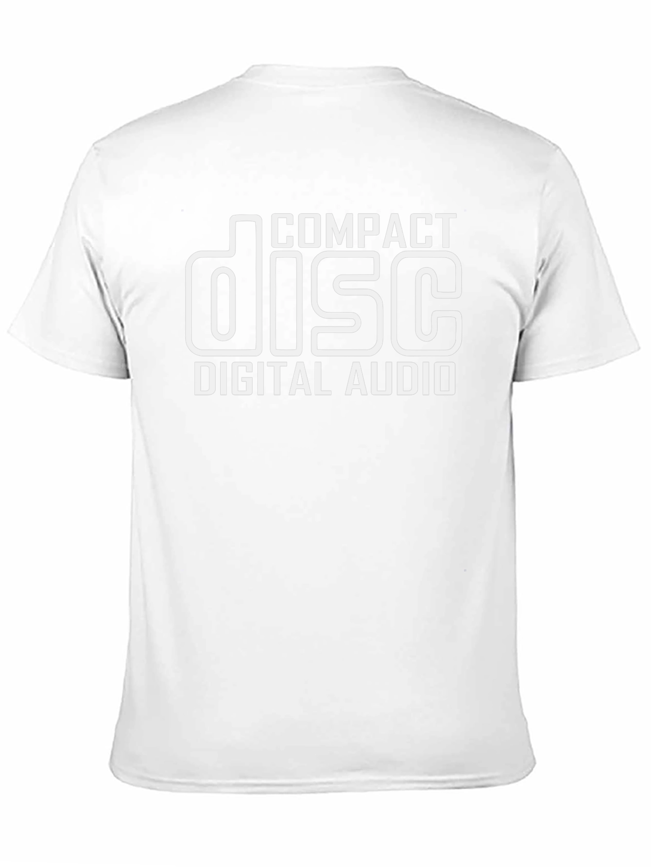 Compact Disc Digital Audio T-Shirt - Retro Music Tee
