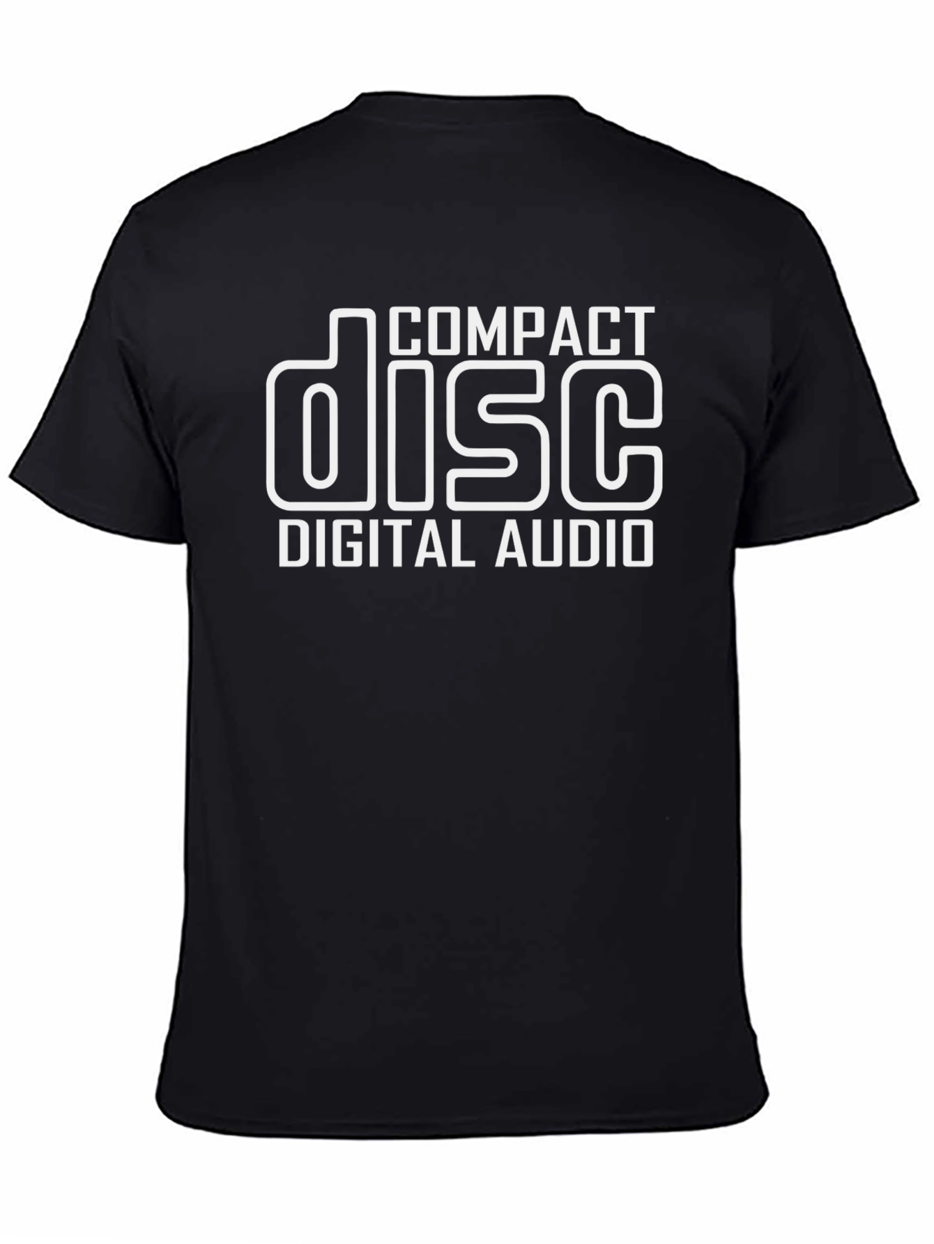 Compact Disc Digital Audio T-Shirt - Retro Music Tee