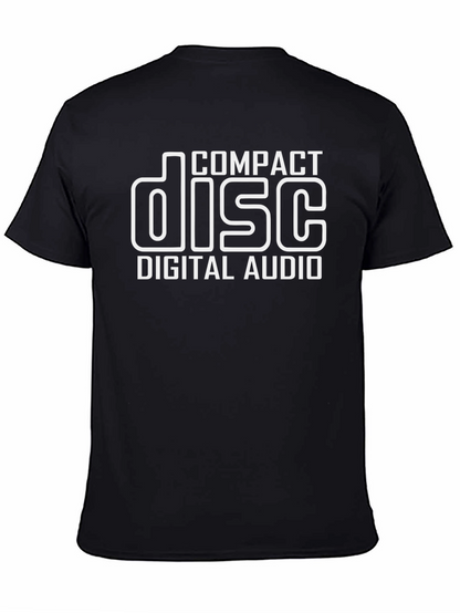 Compact Disc Digital Audio T-Shirt - Retro Music Tee